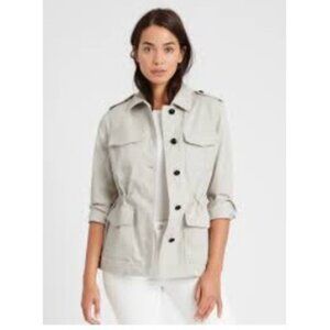 🌻Banana Republic Classic Safari jacket - Putty